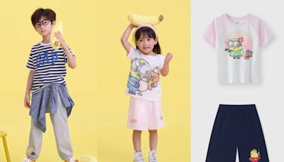 可愛童裝這裡買！Gap推出萌翻天的「小小兵」聯名系列，T恤、短裙、束口褲8款單品8/1起準時開賣！