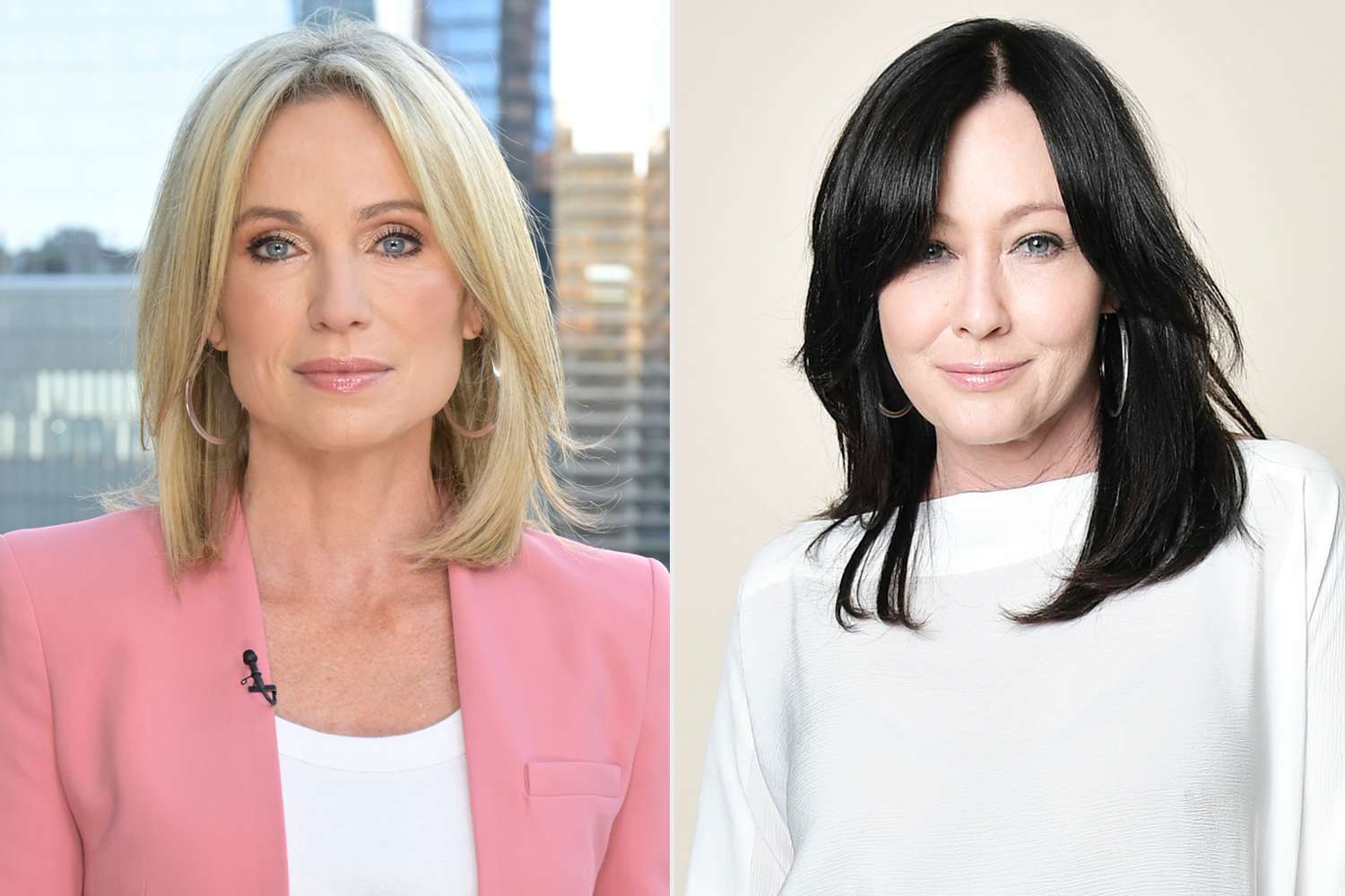 Amy Robach Says She 'Always Marveled' at Shannen Doherty's 'Bravery' amid Their Cancer Journeys
