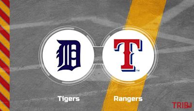 Rangers vs. Tigers Predictions & Picks: Odds, Moneyline - June 4