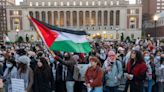 Chaos at Columbia: Pro-Hamas Students Block Entry To Campus, Vandalize Statue on First Day of Classes