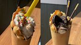 Get crepes, bubble waffles and ice cream at this new shop at Swansea food truck campus