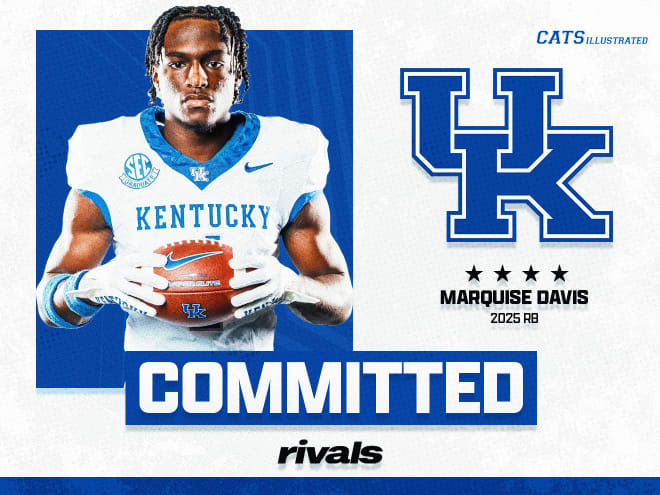 Four-star RB Marquise Davis commits to Kentucky