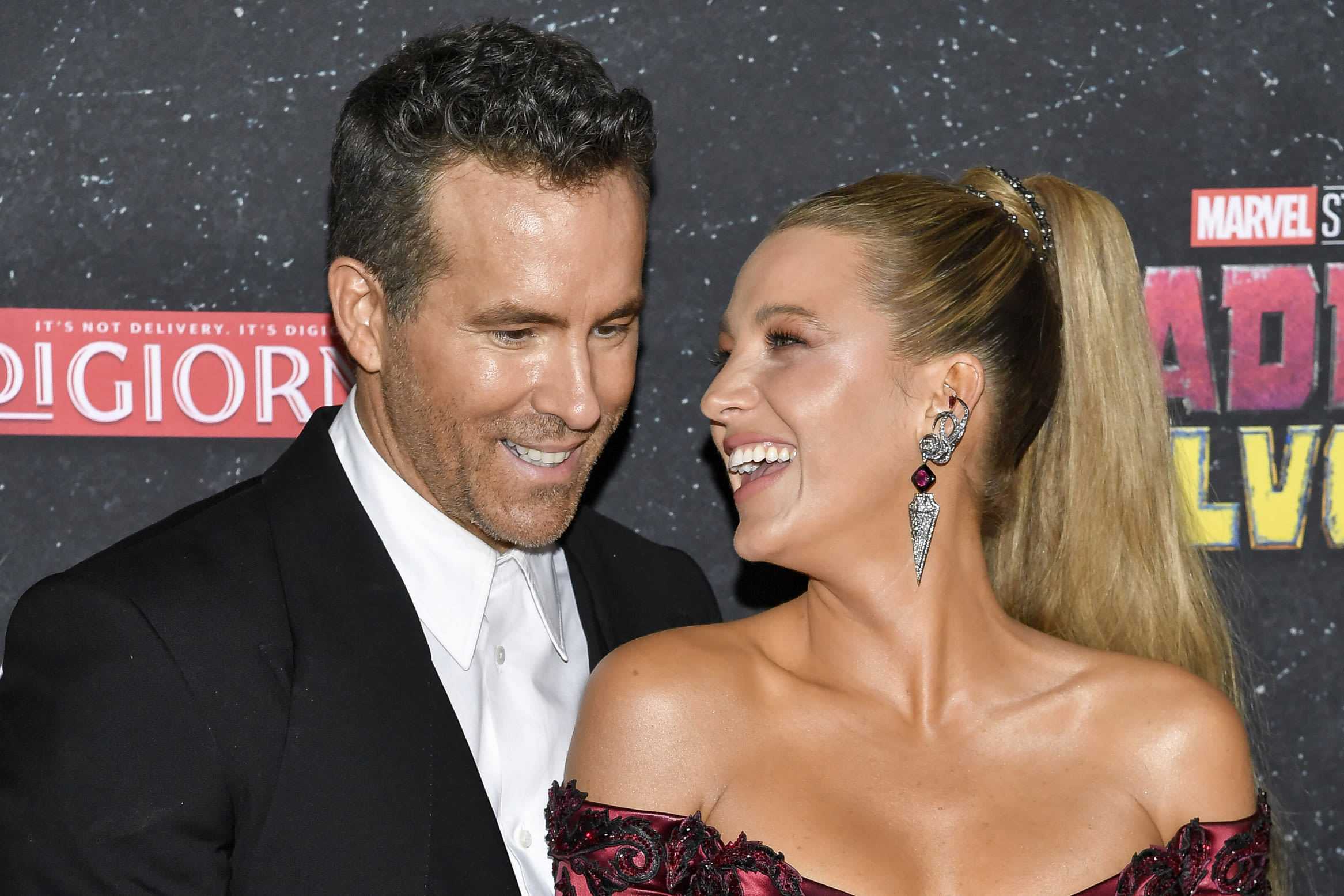 Ryan Reynolds reveals name of fourth child at 'Deadpool & Wolverine' premiere