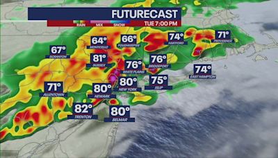 NYC weather alert: Potential for severe storms, flash flooding on Tuesday l Forecast