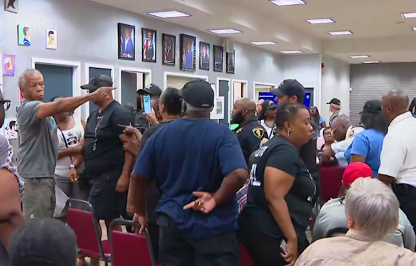 Chaos breaks out at Dolton, Illinois village board meeting with mayor under fire