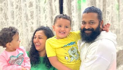 Compiling The Best Of Rishab Shetty's Memories With His Kids On Father's Day!