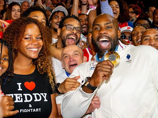 Teddy Riner sacré : les photos d'une troisième médaille d'or légendaire