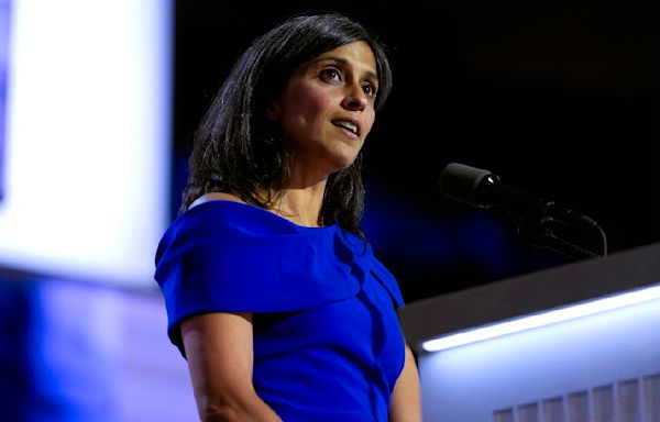 Usha Vance's RNC speech against backdrop of 'mass deportation' signs draws claims of hypocrisy