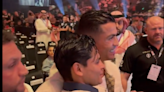 Ryan García conoce a Cristiano Ronaldo y el emotivo momento queda grabado en un VIDEO