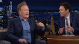 Conan O’Brien Tells Jimmy Fallon on ‘The Tonight Show’ ‘It’s Weird to Come Back’: ‘I Haven’t Been in This Building’ for a ‘Long...