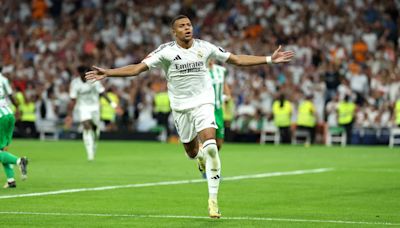 Kylian Mbappé scores first league goals for Real Madrid in win against Real Betis | CNN