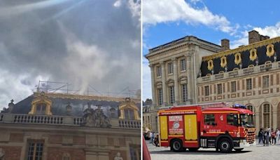 Evacuaron el histórico Palacio de Versalles en Francia: tensión por un incendio