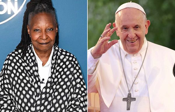 Whoopi Goldberg Offered Pope Francis a Role in 'Sister Act 3': 'He Said He'd See What His Time Is Like'