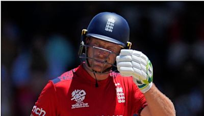 BRUTAL HITTING! Jos Buttler Hits 5 Sixes in an Over off Harmeet Singh | WATCH - News18