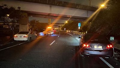 快訊／中山高鼎金交流道恐怖車禍！6旬男下車看車損遭撞飛不治