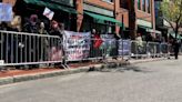 Protestors crowd Syracuse, calling for Gaza ceasefire as President Biden visits the city