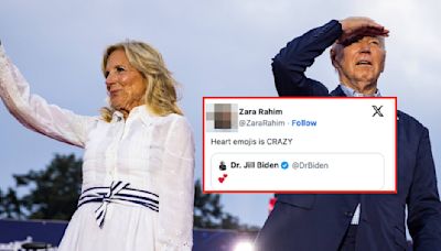 People Can't Stop Joking About Jill Biden's Simple Reaction To Joe Biden Dropping Out Of The Presidential Race