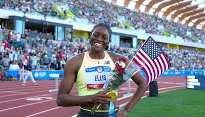 Ellis’ journey to the Olympics was fraught with adversity. Now she’s aiming for gold