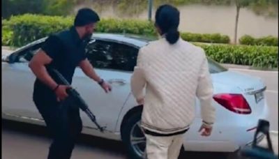 Bengaluru Instagram influencer arrested for making reel with assault rifle-like weapons. VIDEO