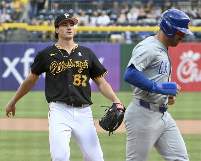 Cubs score 3 runs in 10th to hand Pirates 1st extra-inning loss, win series
