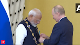 PM Modi receives Russia's highest civilian honour, Order of St Andrew the Apostle