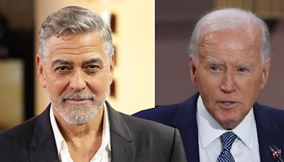 George Clooney shares some words of tough love for Joe Biden