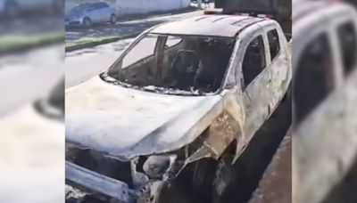 Carro encontrado incendiado pode ter sido utilizado no assassinato do suplente de vereador no Crato