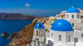 How is overtourism in Greece's Santorini affecting its wine industry?