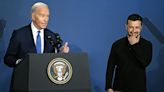 Biden in Zelensky-Putin blunder ahead of news conference