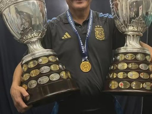 Jugó en Primera, lo retiró una lesión y hoy celebra otra Copa América: la historia del médico de la Selección