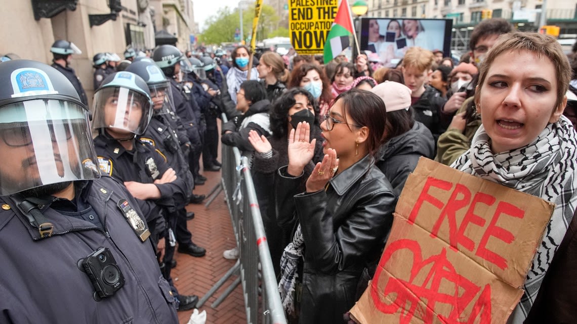 As college campuses deal with protests over Israel-Hamas war, Hawley looks to National Guard, Bush sees conspiracy to 'silence anti-war activists'