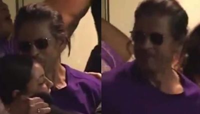 Shah Rukh Khan Kisses Gauri Khan After KKR Beats SRH In IPL 2024 Final | WATCH - News18