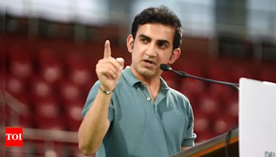 Gautam Gambhir faces setback as BCCI rejects his recommendations for support staff: Report | Cricket News - Times of India