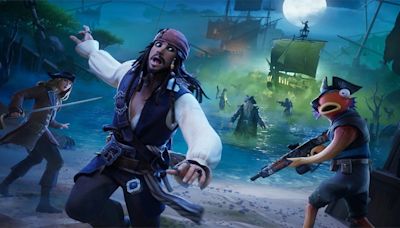 Fortnite's Pirates of the Caribbean crossover launches next month