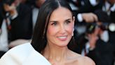 Demi Moore Closed Out Cannes Film Festival in High-Slit Gown With a Really Big Bow