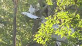 Avioneta se estrella en el patio de una casa en Georgia