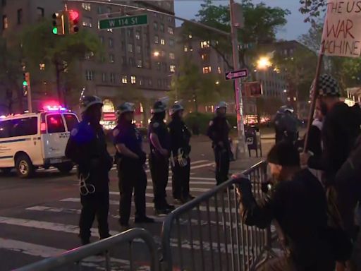 NYPD given permission to enter Columbia University campus amid protests. Watch live coverage.