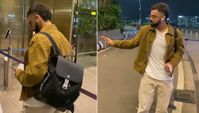 Virat Kohli's Airport Style Was Incomplete Without This Rs 1.46 Lakh Backback