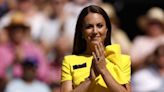 Kate Middleton Glows in Summer Yellow at the Wimbledon Women's Final
