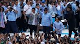 Indonesians join the final campaign events before the presidential election