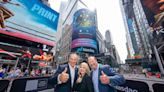 Cuban-American business leader gets her face on the Nasdaq screen in Times Square