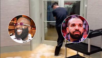 Rick Ross Trolls Drake After the Massive Flood at Drizzy's Mansion