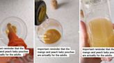 Mom uses baby food to make a Bellini, and TikTok’s mind is blown