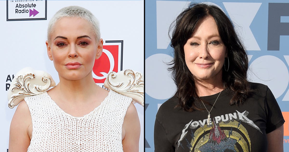 Rose McGowan 'Can't Stop Crying' After Shannen Doherty's Death