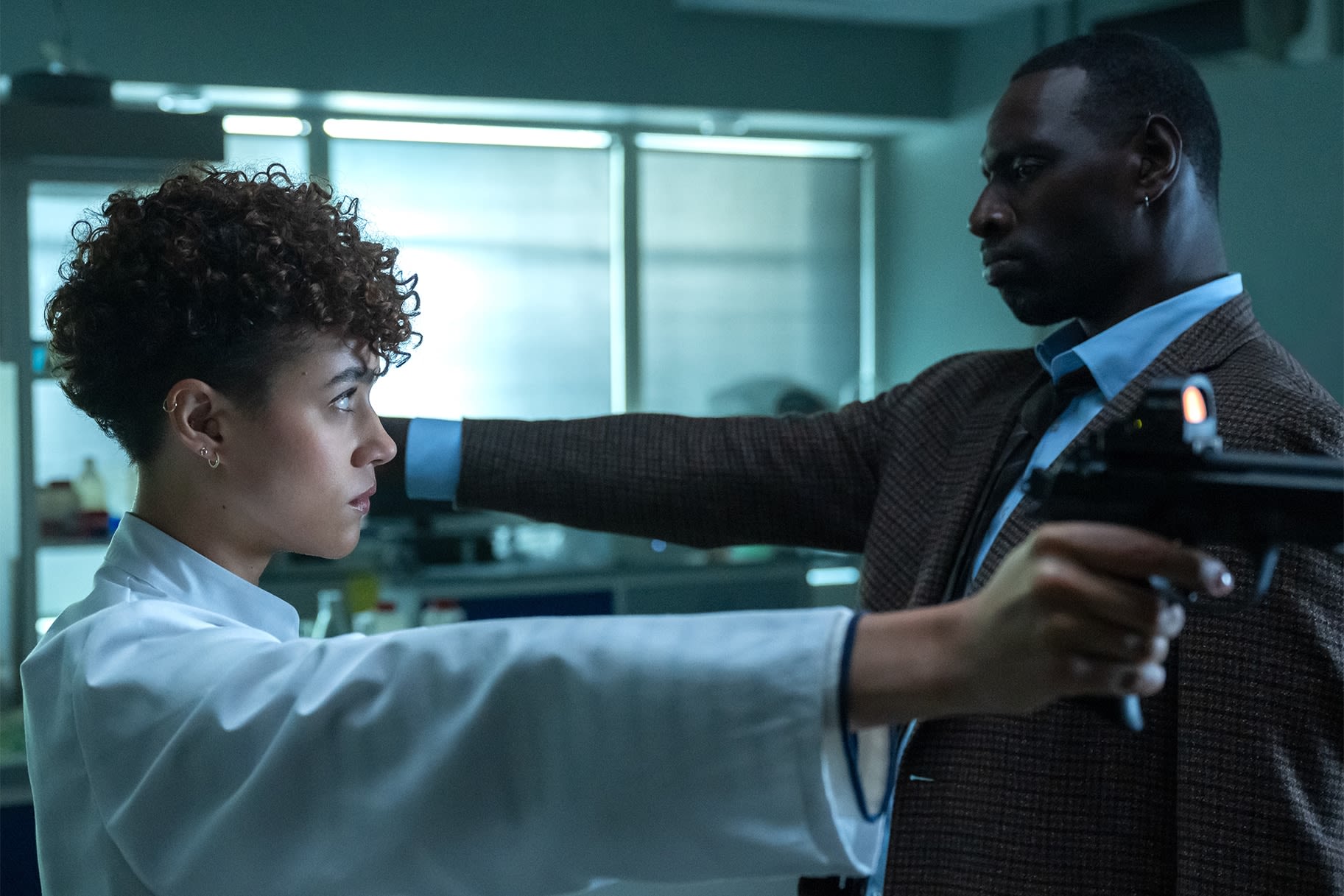 The Killer: First Look at Nathalie Emmanuel & Omar Sy in John Woo's Latest Action Flick