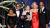 Grey's Anatomy's original cast members reunite at Emmy Awards