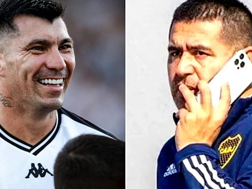 Gary Medel vuelve a sonar en Boca Juniors: el contacto de Riquelme con el futbolista chileno