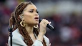 Andra Day Sings 'Lift Every Voice and Sing' at Super Bowl LVIII