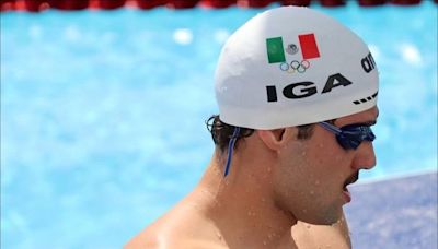 París 2024: El nadador mexicano Jorge Iga se quedó a un paso de las semifinales de los 200m libres