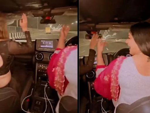 Video Of Woman Dancing To Haryanvi Song While Driving Mahindra Thar Is Viral; UP Police Responds
